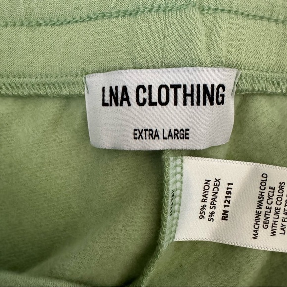 LNA Clothing NWOT Brushed Terry Sweat Jogger Pants - Picture 4 of 8